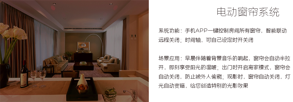 大平層窗簾系統